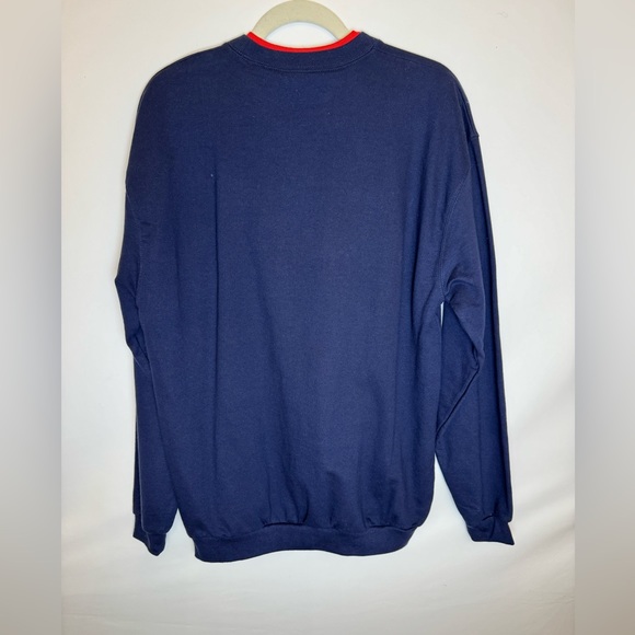 Vintage Grandma Crewneck Navy/Red Sweatshirt Size Large “My Grandkids Are…” - Picture 2 of 9